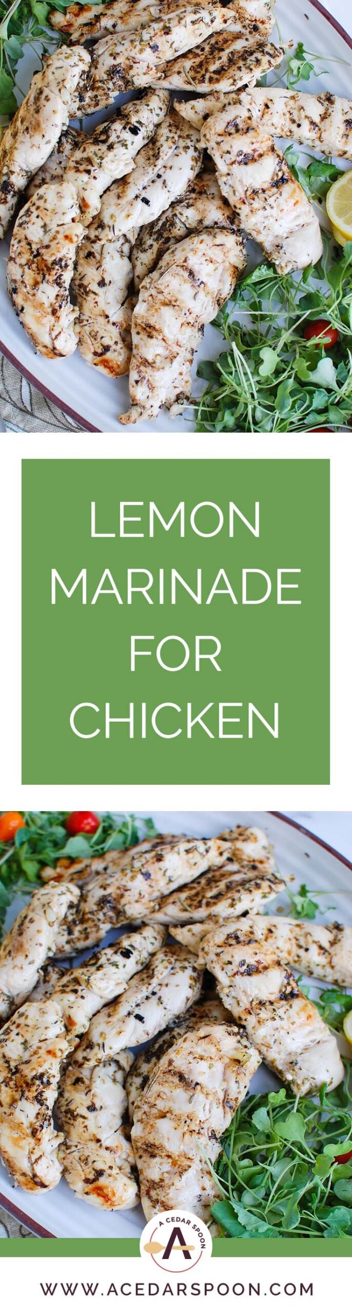 Lemon Marinade for Chicken A Cedar Spoon