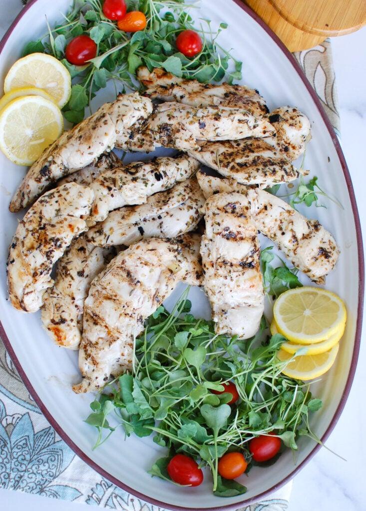 Lemon Marinade for Chicken with lemon 