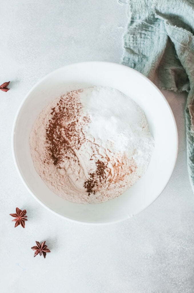 Apple Pancakes dry ingredients 
