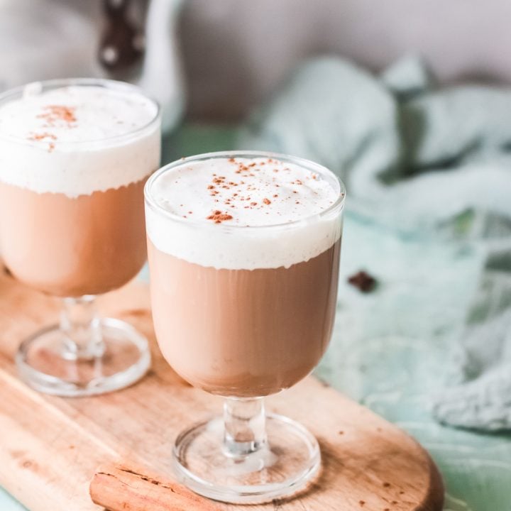 Instant Pot Chai Tea Latte on board