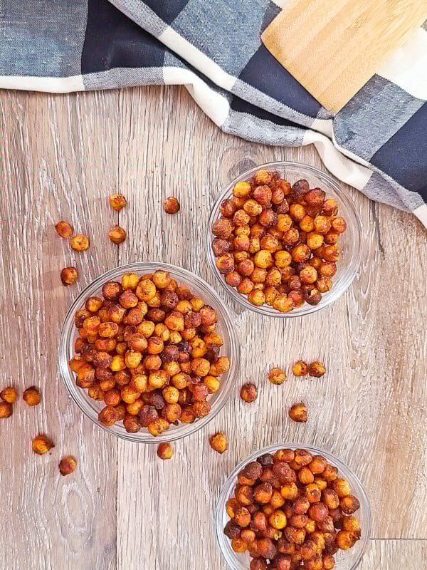 Air Fryer Chickpeas above