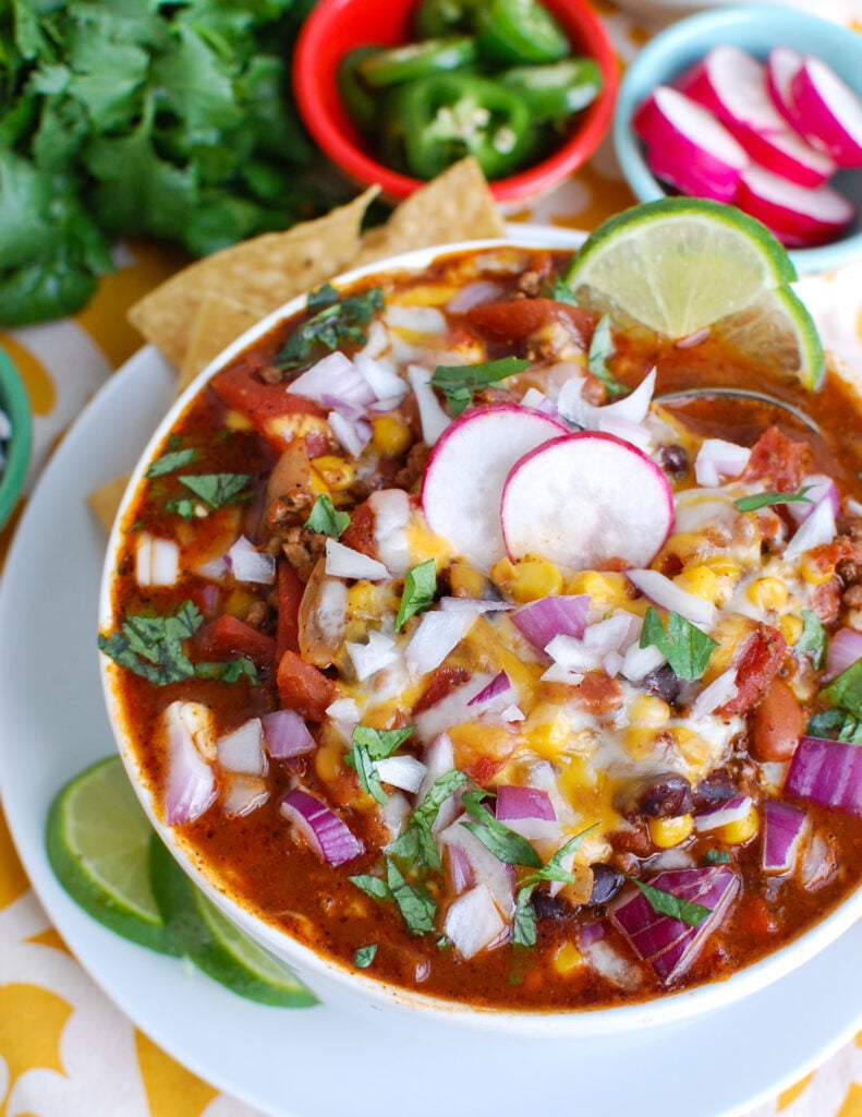 Easy Pork Chili - A Cedar Spoon