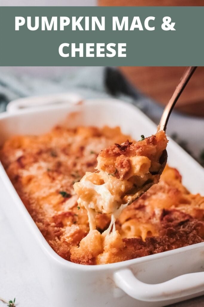 Pumpkin Mac and Cheese with logo 