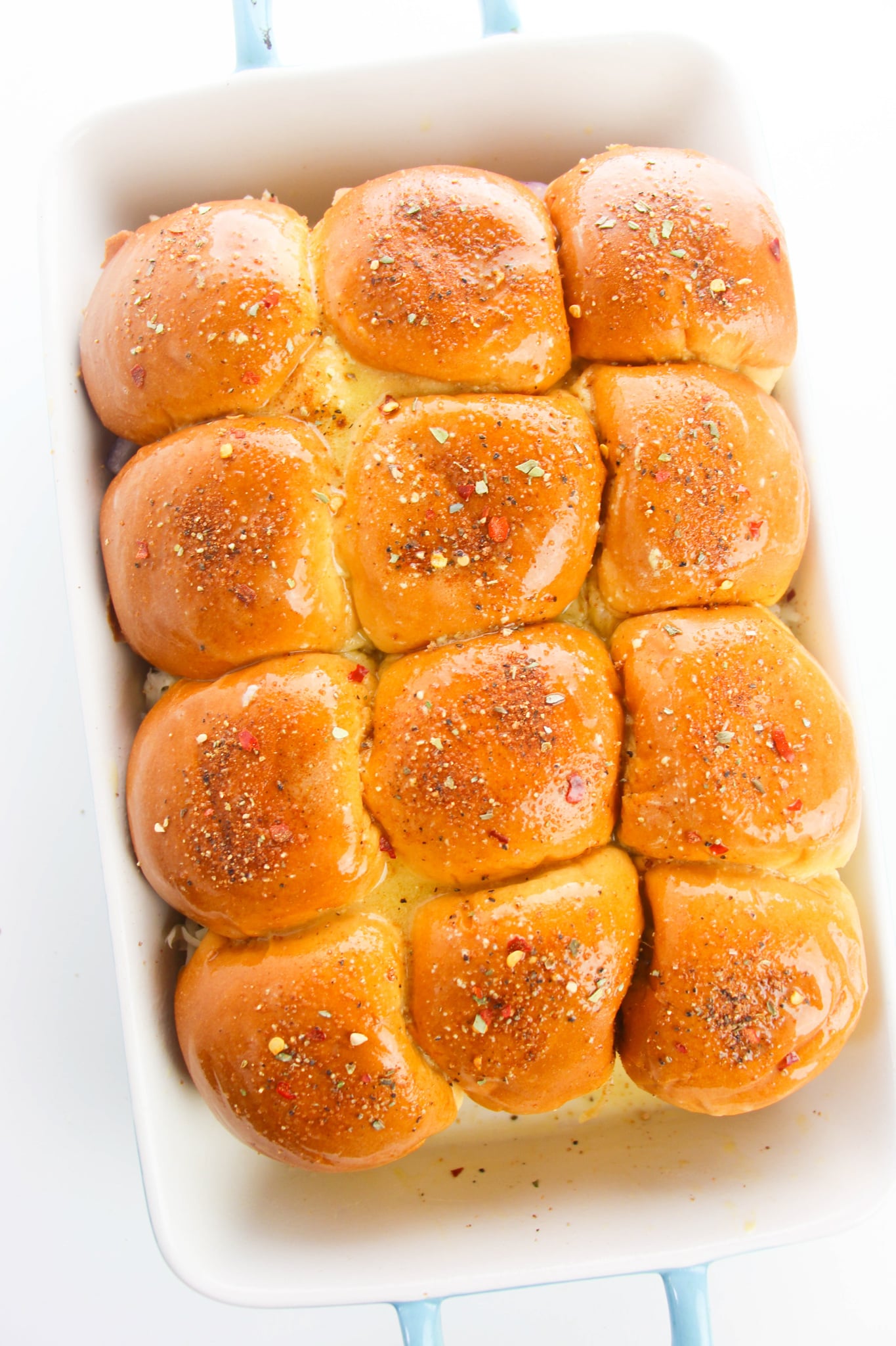 Easy Chicken Sliders with spices