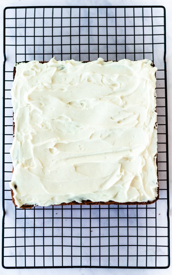 Cranberry Bliss Bars with cream cheese