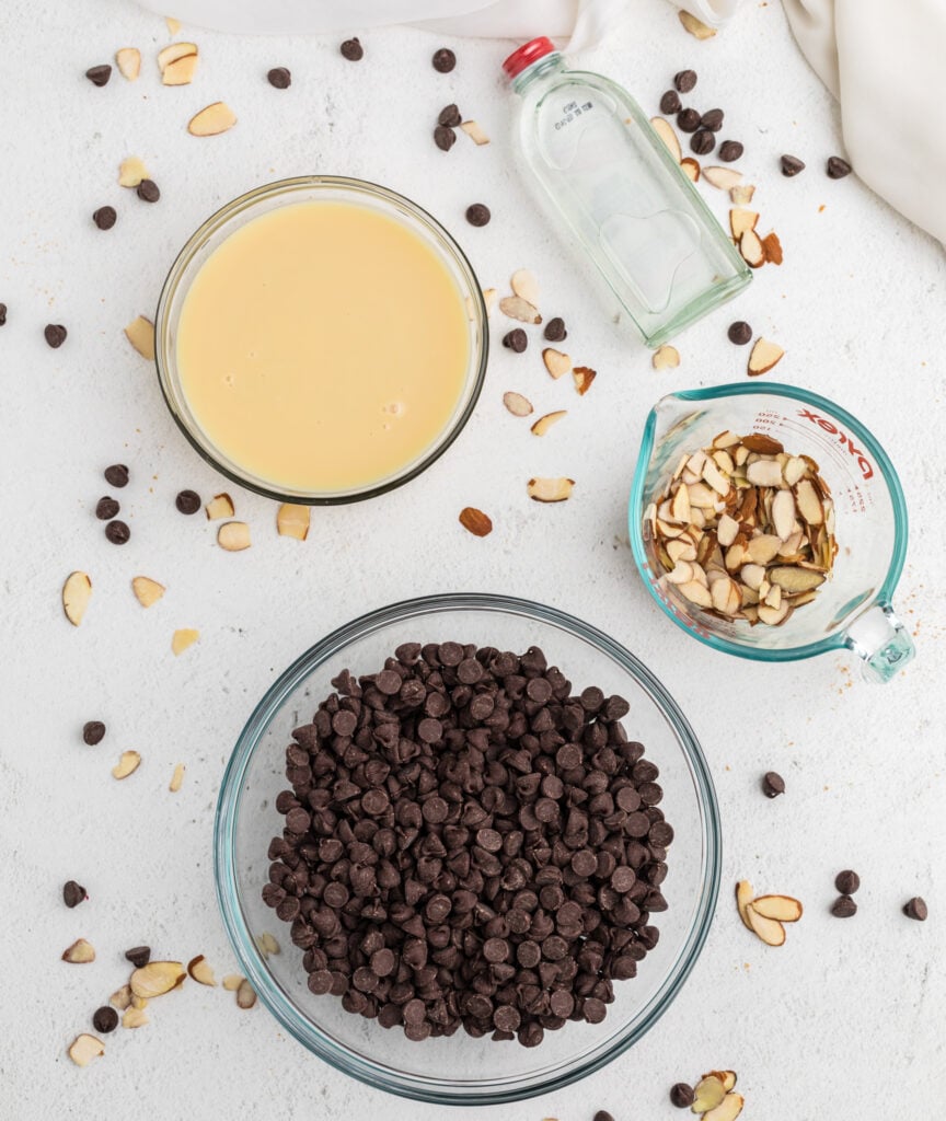 Easy Chocolate Fudge ingredients