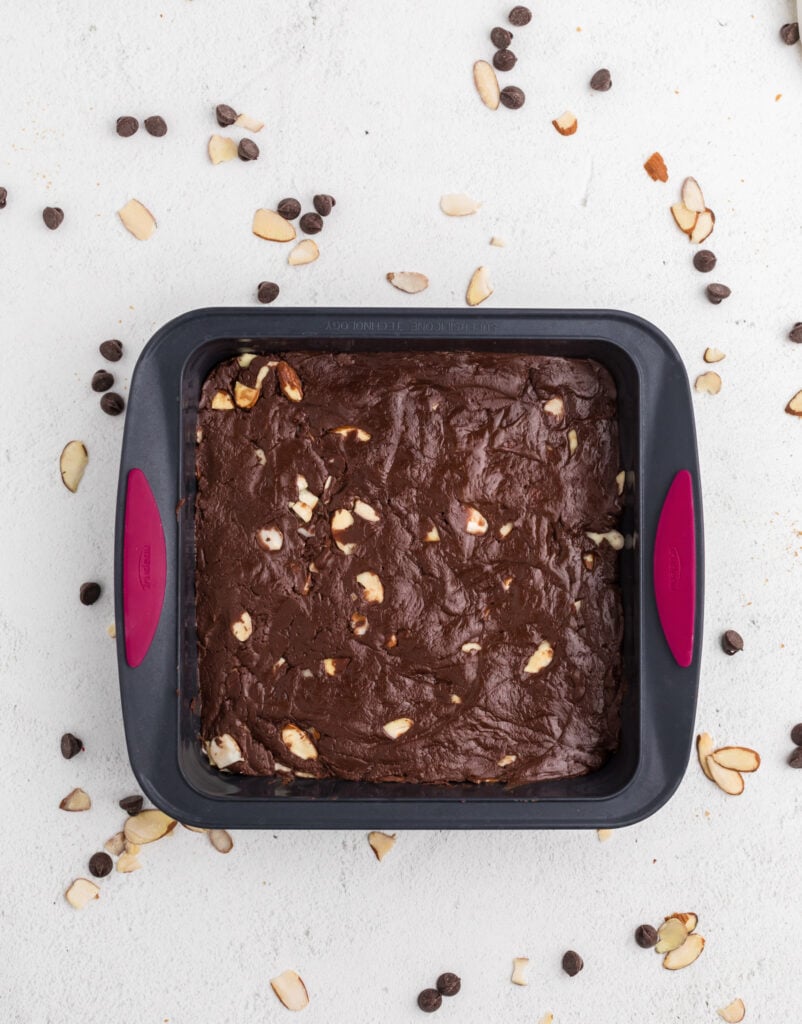 Easy Chocolate Fudge in pan