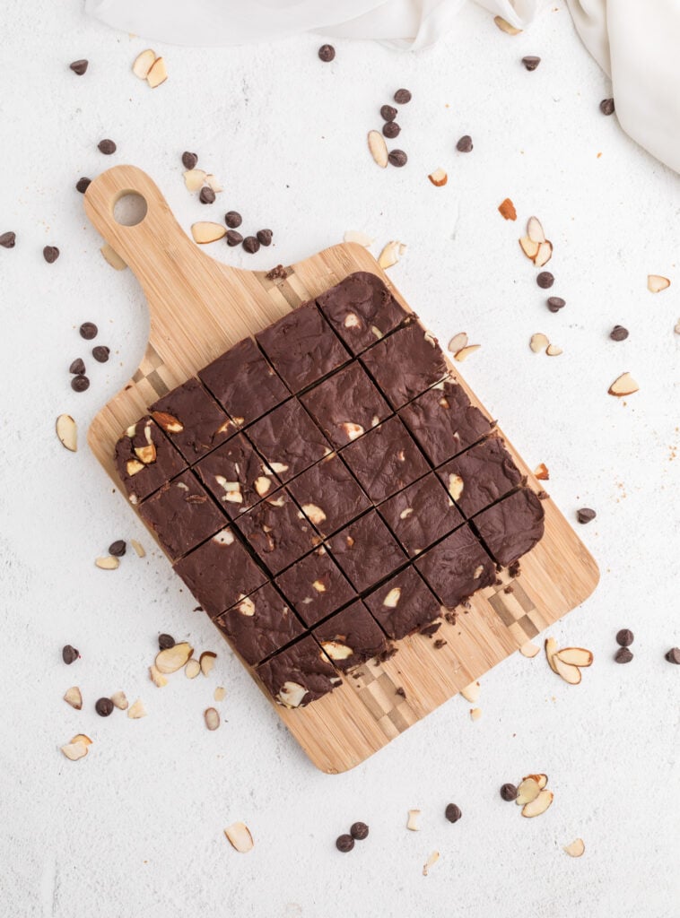Easy Chocolate Fudge fudge squares 