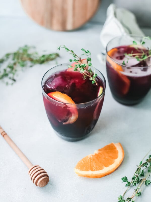 The Best Red Sangria Recipe in cups
