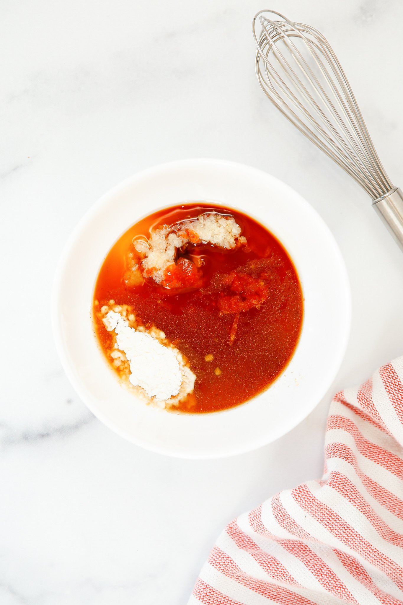Honey Garlic Sriracha Shrimp in bowl