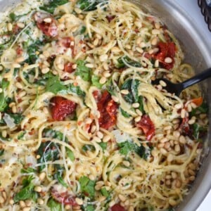 Creamy Sun-dried Tomato Pasta 1200 x 1200