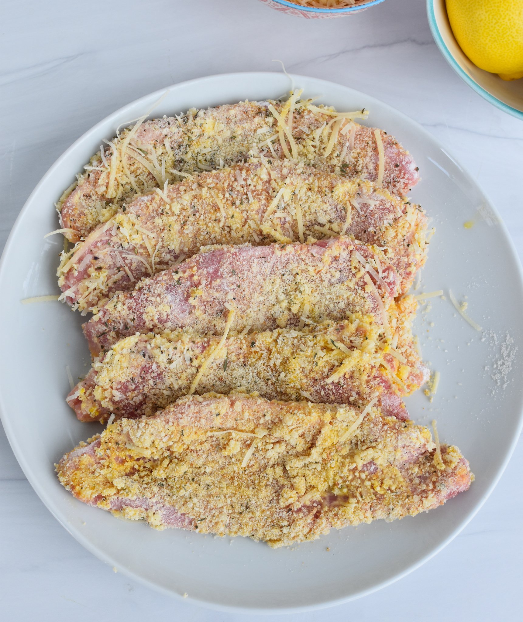 Easy Veal Milanese Recipe with breadcrumbs.