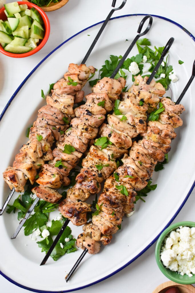 Chicken Souvlaki Recipe Image 10 A Cedar Spoon