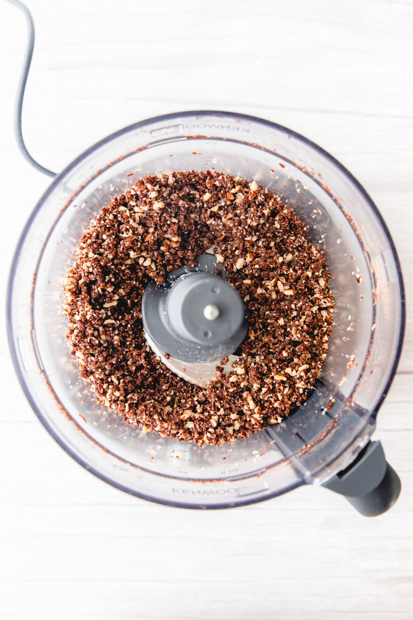 Easy Date Protein Balls blended. 