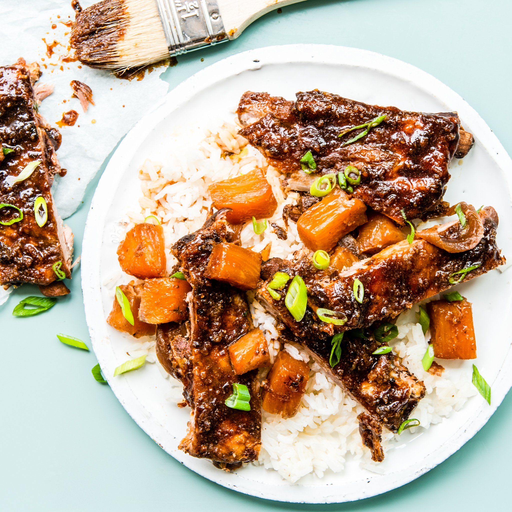 Slow Cooker Hawaiian Pork Ribs A Cedar Spoon