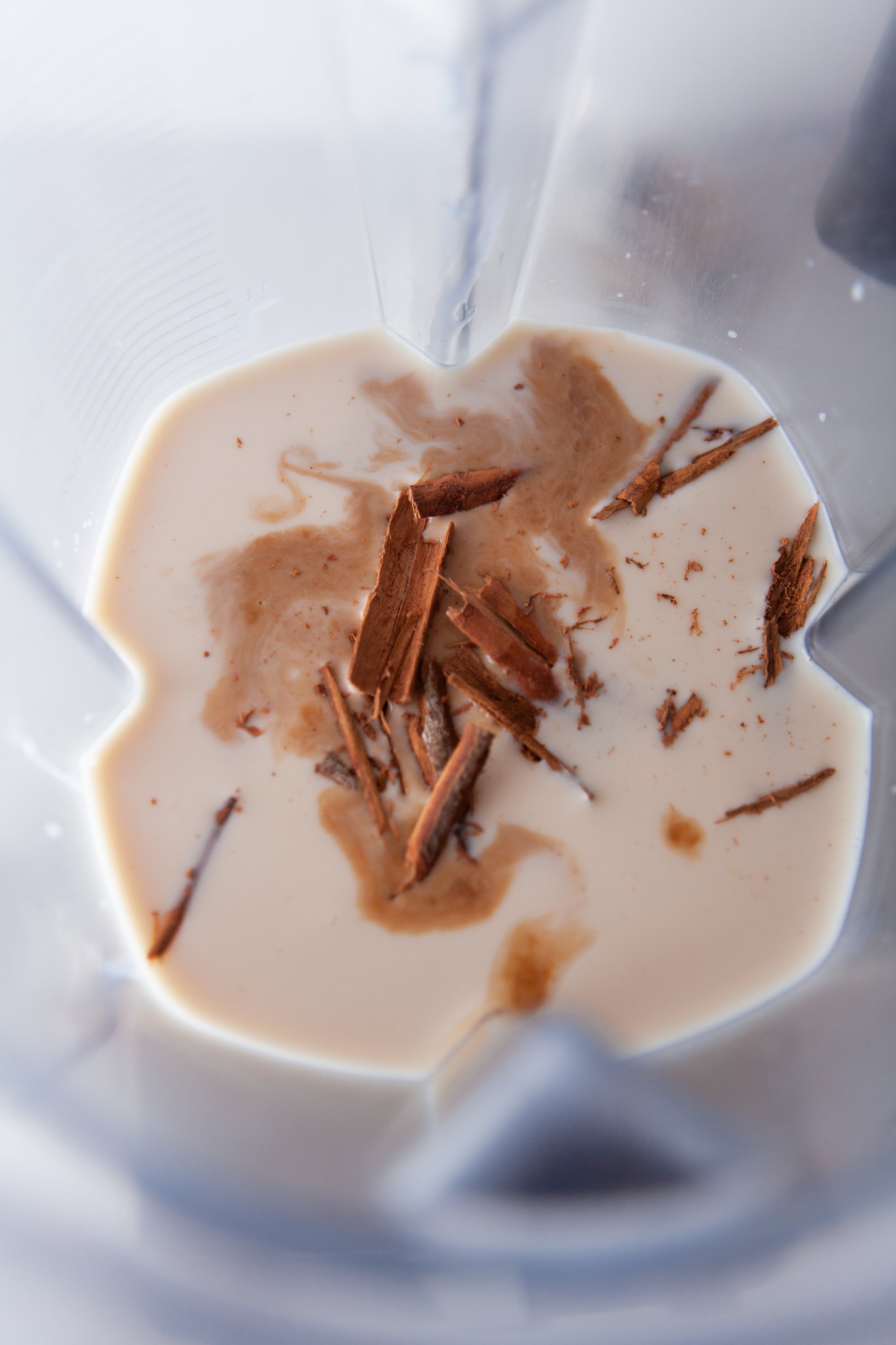 Horchata Recipe in a blender.