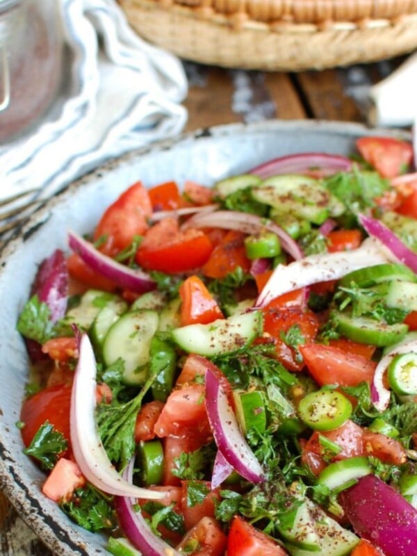 Persian Tomato Cucumber Salad 1200 x 1200