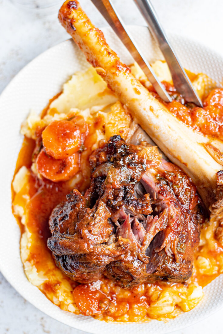 Braised Lamb Shanks Recipe A Cedar Spoon