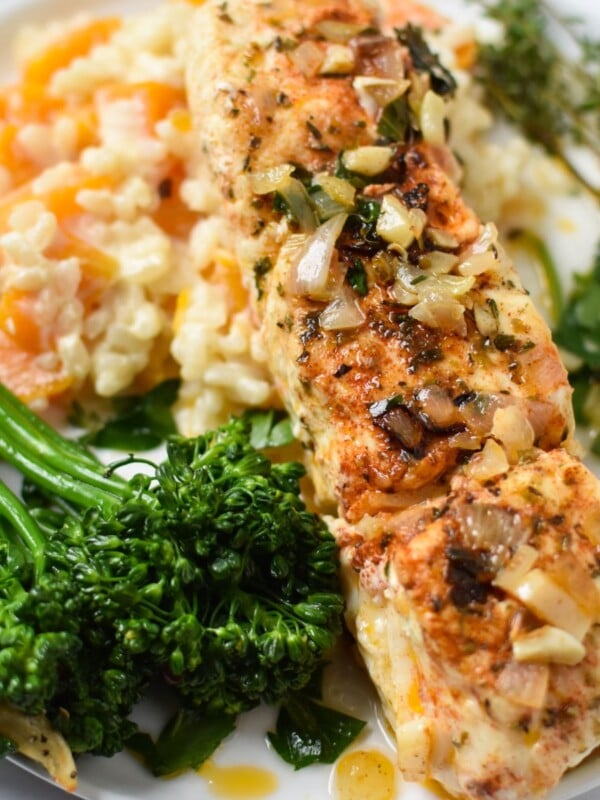 Lemon Garlic Halibut Recipe 1200 x 1200
