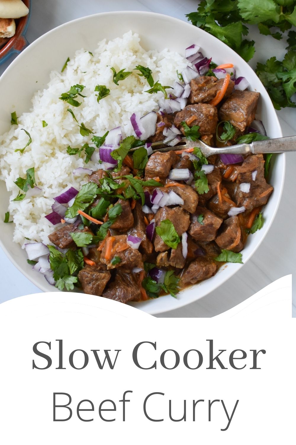Slow Cooker Beef Curry with logo.