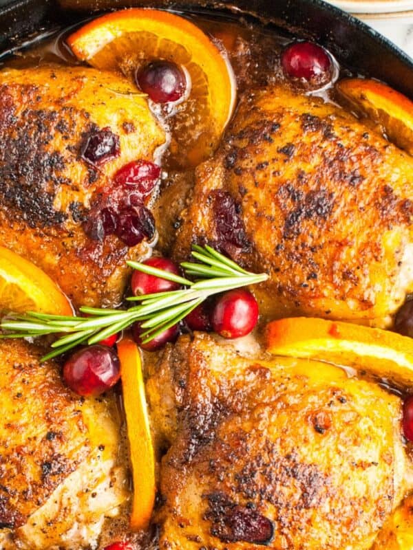 Easy Cranberry Baked Chicken Thighs 1200 x 1200