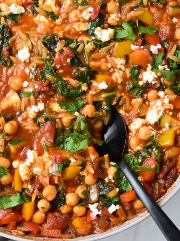 Mediterranean Orzo Pasta Recipe 1200 x 1200