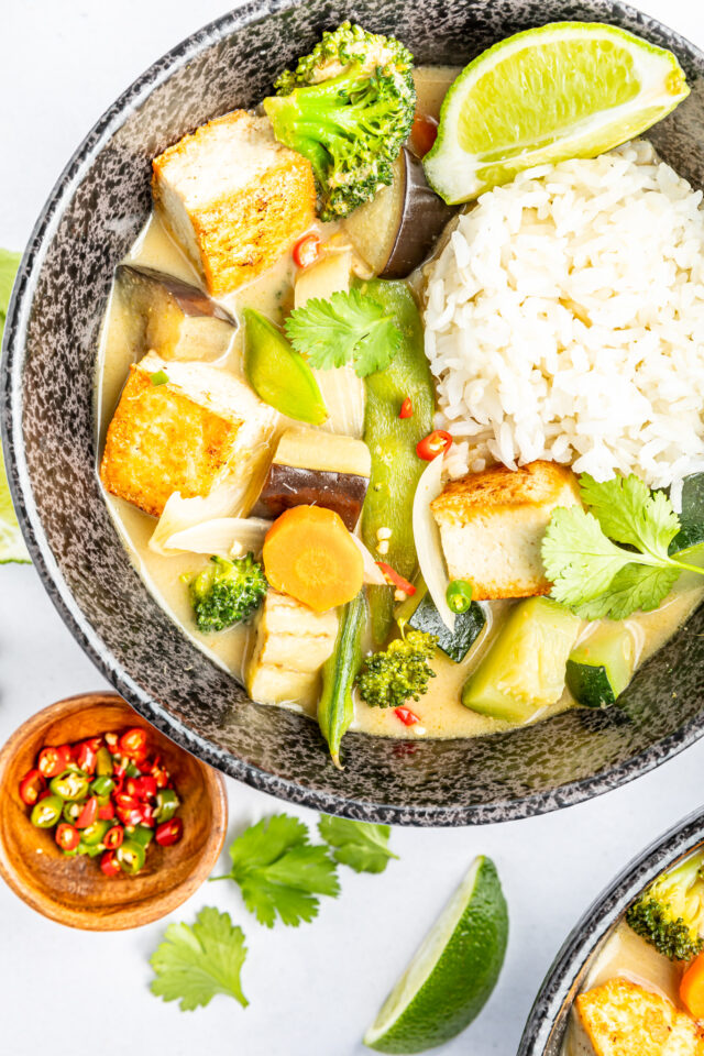 Easy Thai Vegetable Green Curry - A Cedar Spoon