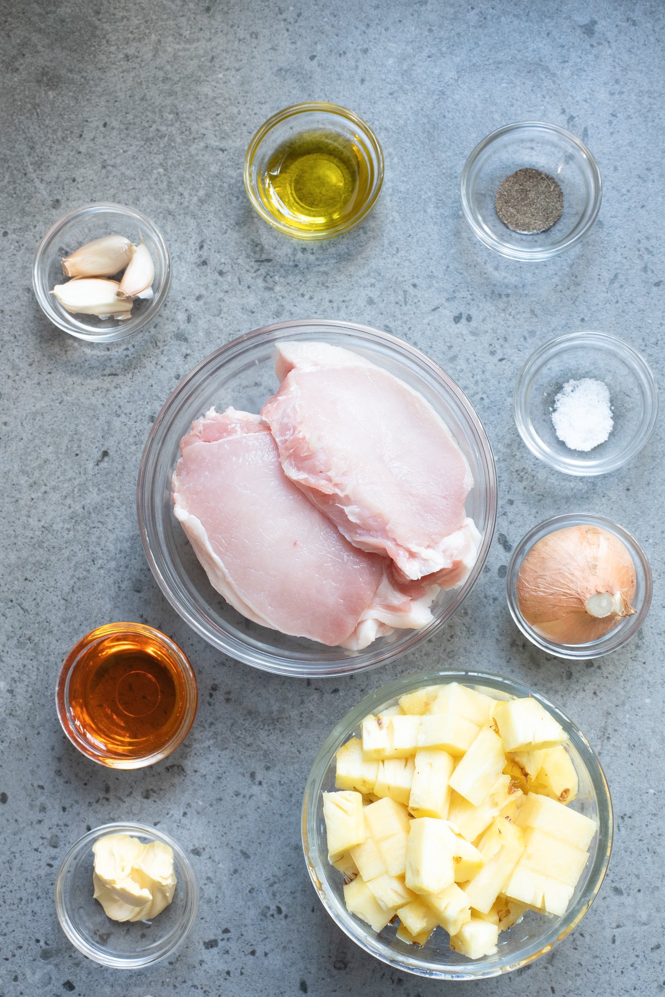Easy pineapple pork chops ingredients. 