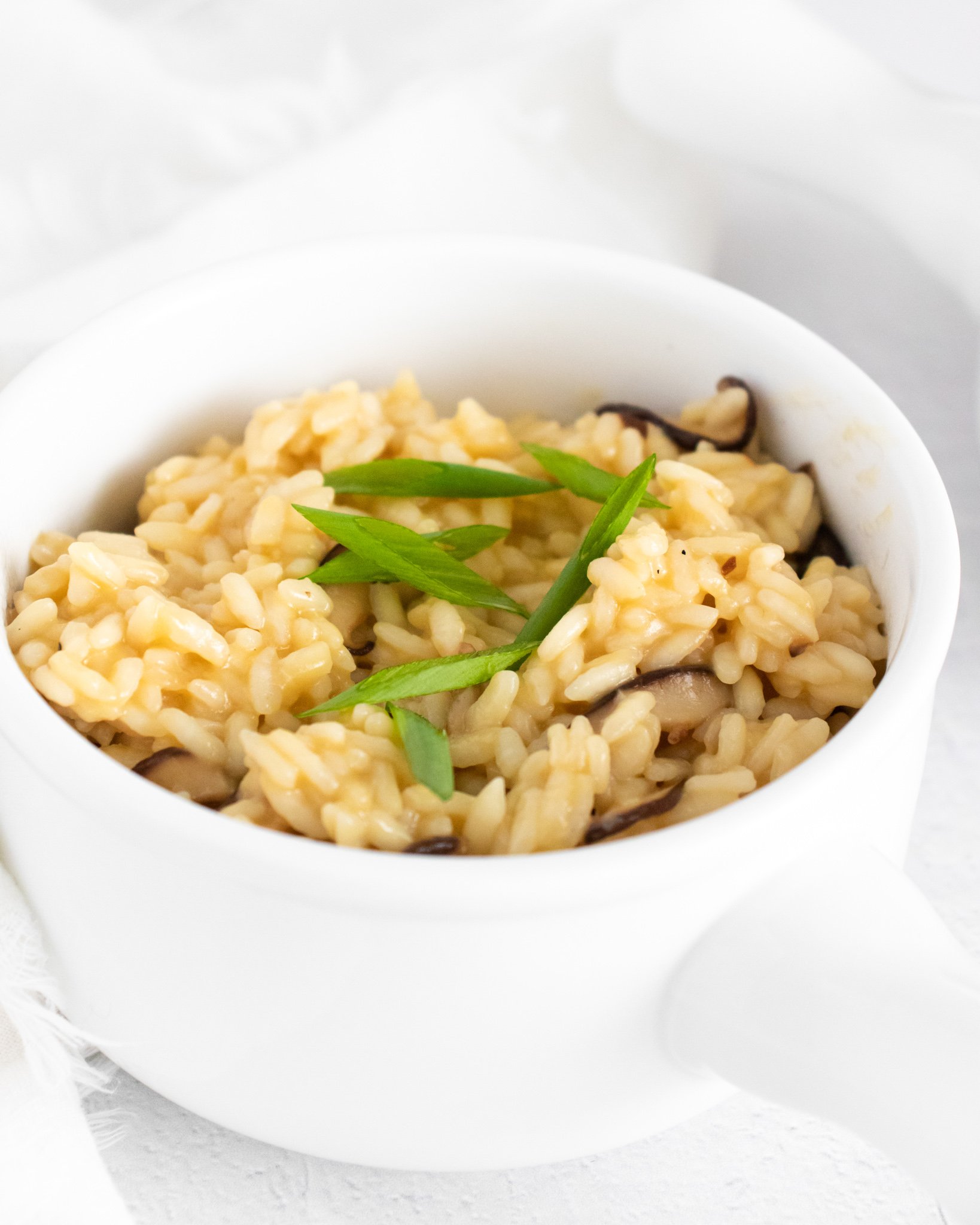 Instant Pot Mushroom Risotto A Cedar Spoon