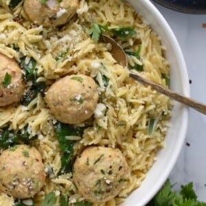 Baked Chicken Meatballs 1200 x 1200