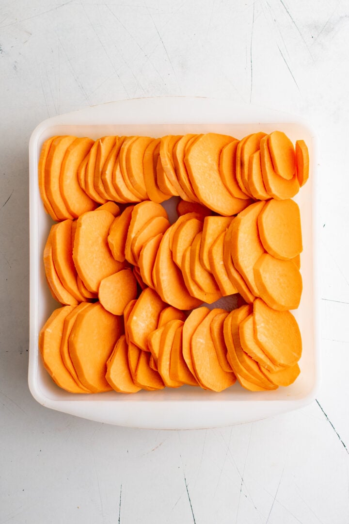 Easy Scalloped Sweet Potatoes - A Cedar Spoon