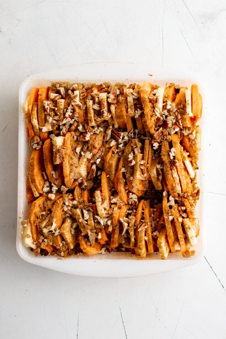 Easy Scalloped Sweet Potatoes - A Cedar Spoon