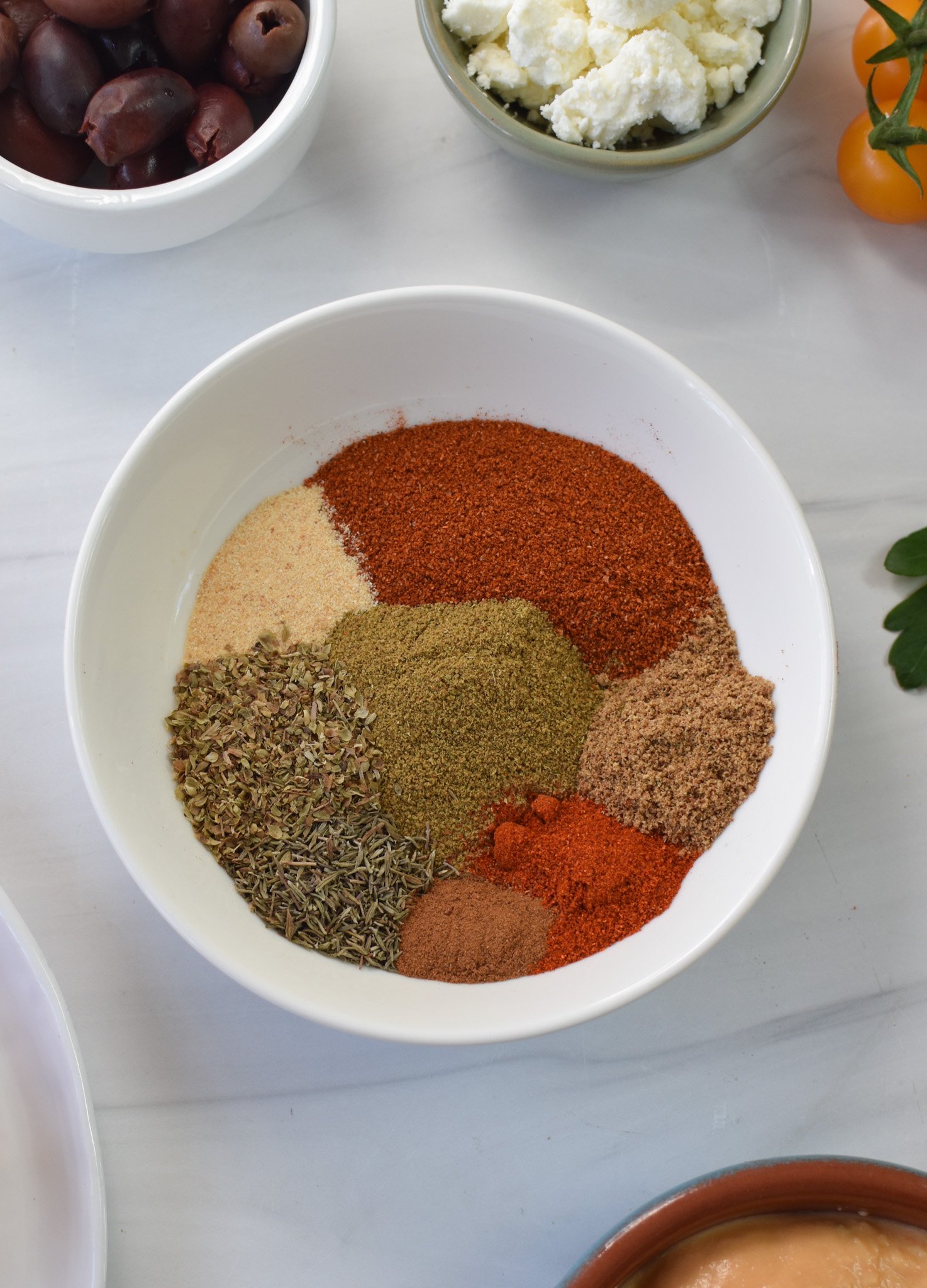 Minced Lamb Recipe spices. 