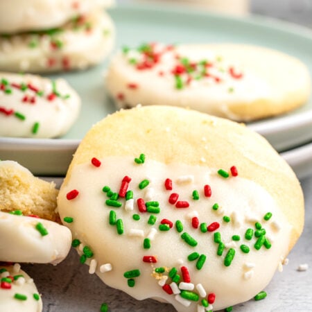 Christmas Shortbread Cookies - A Cedar Spoon