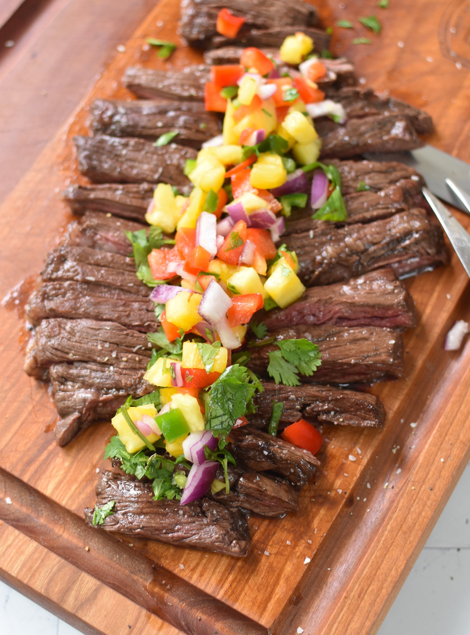 Balsamic Marinated Flank Steak - Spend With Pennies