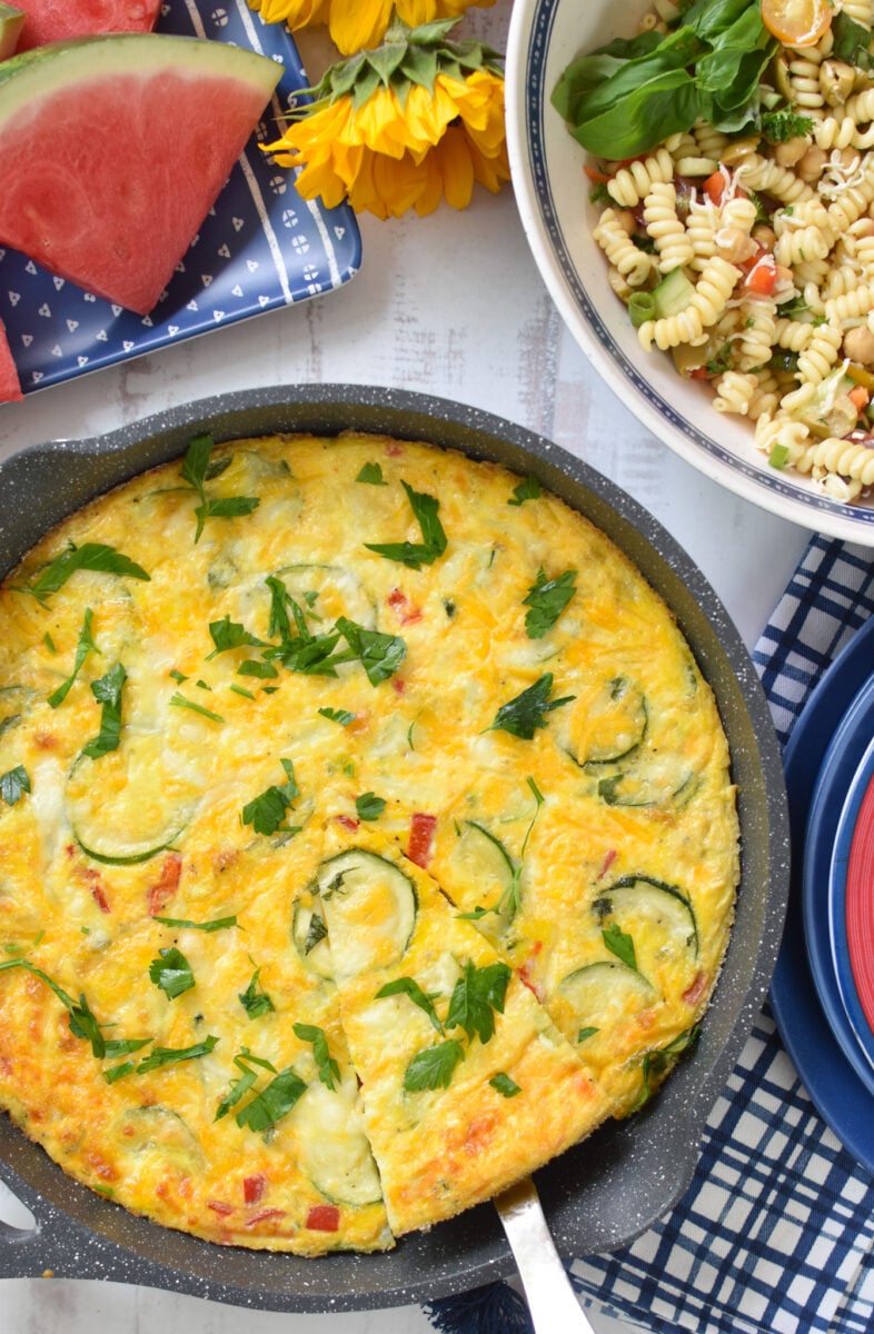 Zucchini Frittata Recipe - A Cedar Spoon Zucchini Frittata Recipe - A Cedar Spoon