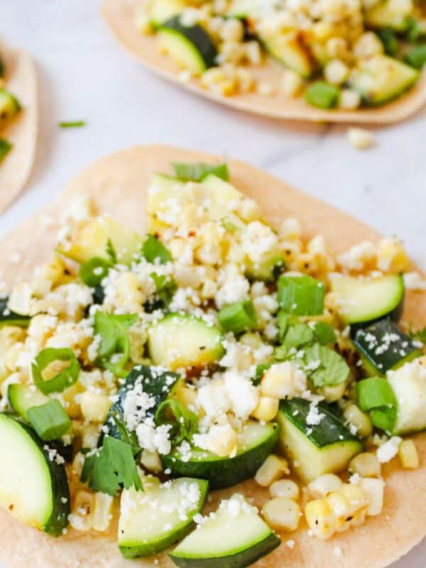 Easy Zucchini Tacos 1200 x 1200