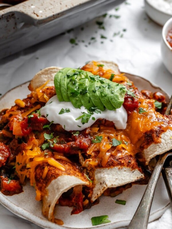 This Easy Vegetarian Enchiladas Recipe 1200 x 1200