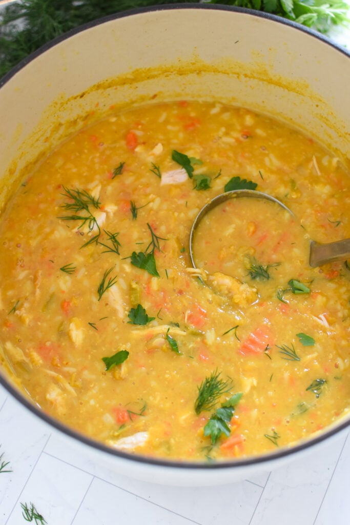 Chicken Lentil Soup Recipe A Cedar Spoon