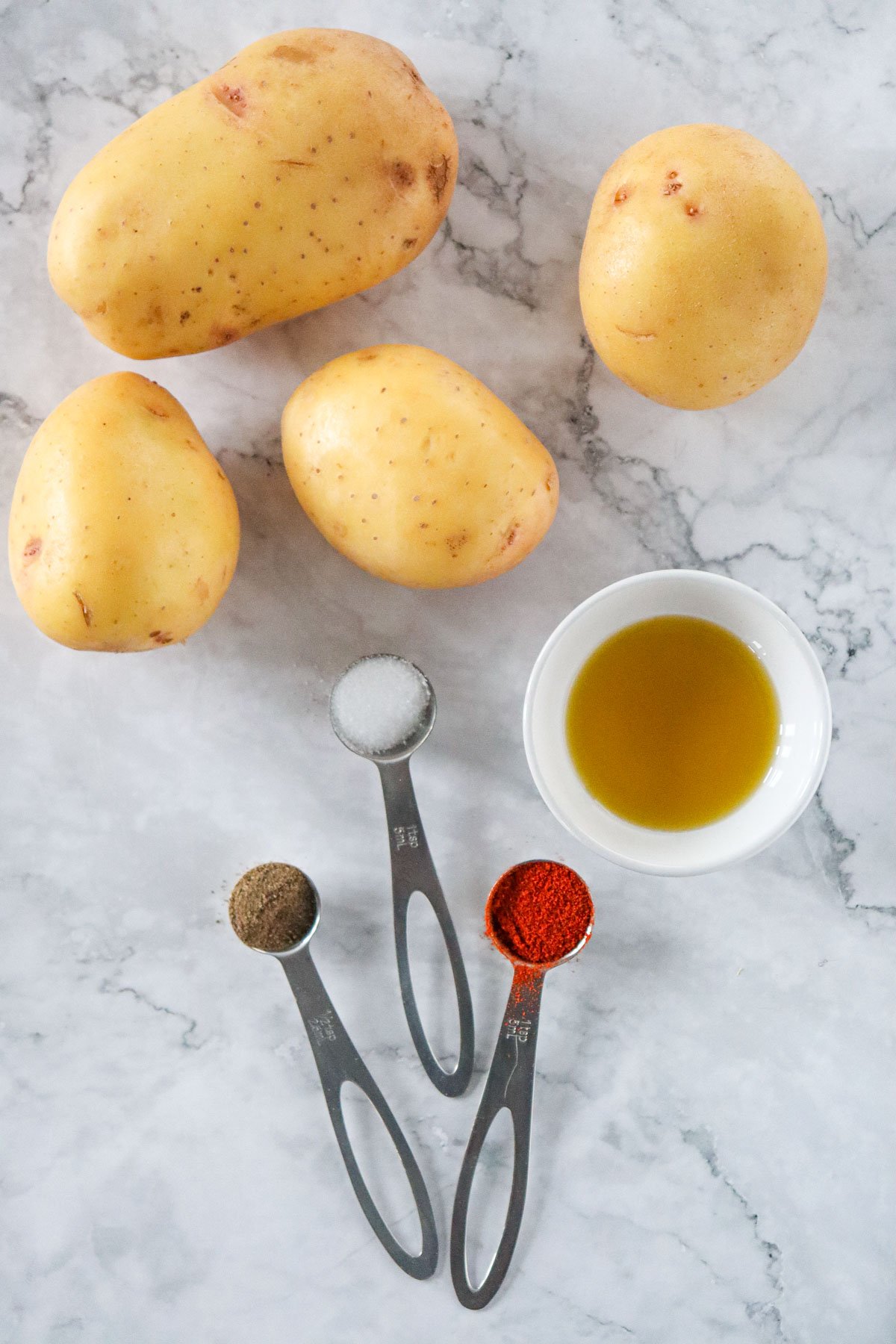 Air Fryer French Fries Recipe ingredients 