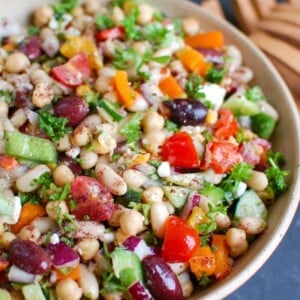 Mediterranean Bean Salad 1200 x 1200