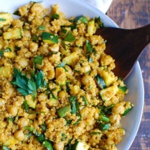 Zucchini Quinoa Chickpea Salad 1200 x 1200
