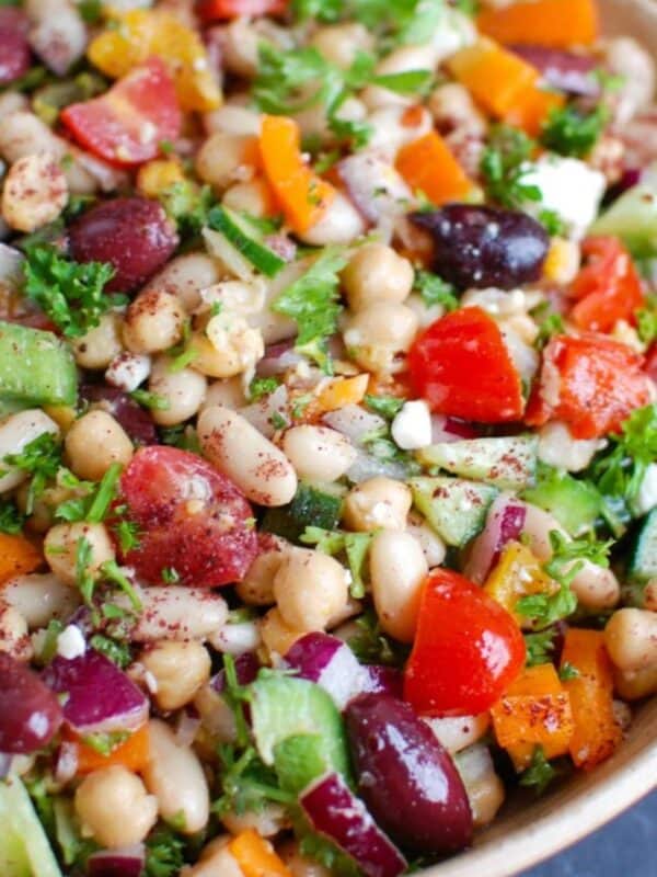 Mediterranean Bean Salad 1200 x 1200