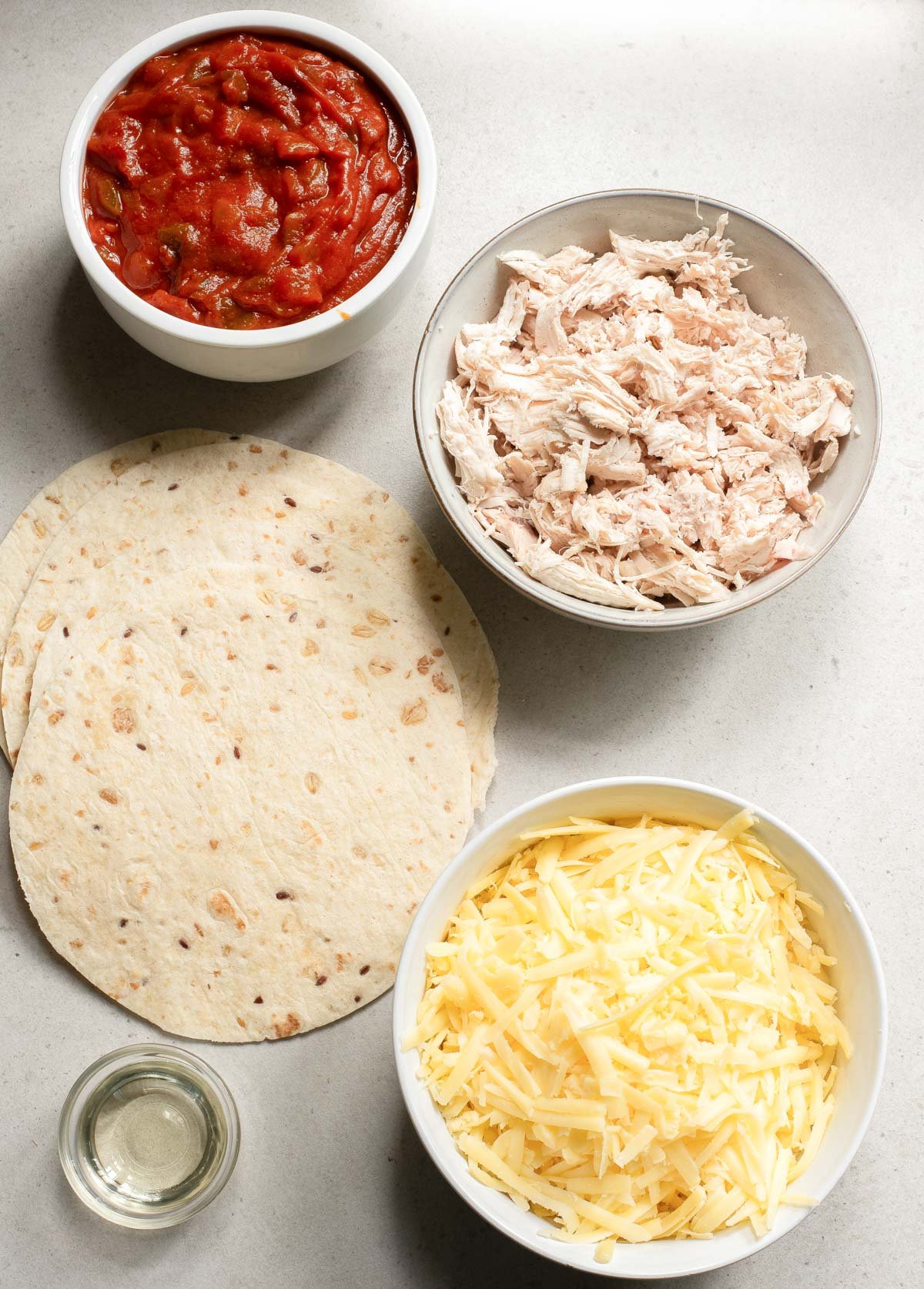 Baked Chicken Tacos ingredients 