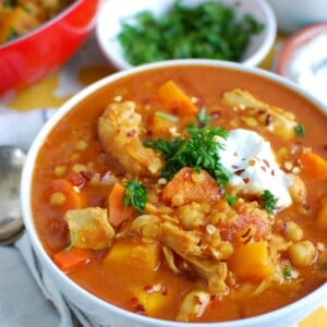 Slow Cooker Moroccan Chicken Chickpea Soup 1200 x 1200
