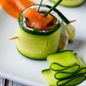 Smoked Salmon Cucumber Appetizer 1200 x 1200
