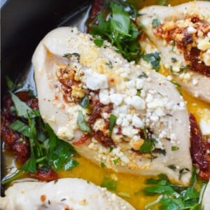 Sun-dried Tomato Goat Cheese Stuffed Chicken Breasts 1200 x 1200