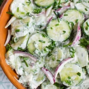 Creamy Cucumber Salad Recipe image 1200