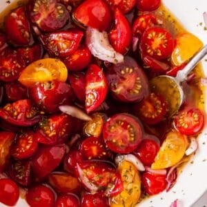 Easy Marinated Tomatoes 1200 x 1200