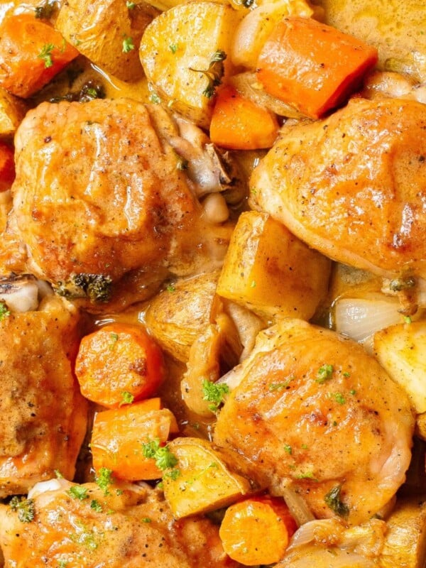 Sheet Pan Honey Mustard Chicken Thighs 1200x1200